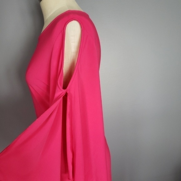 NWT Laundry by Design Cold-Shoulder Shift Dress M - Picture 3 of 8